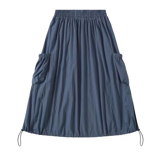 早乙女惠子saotome/STMQZ240210/暗格纹防晒半裙 商品图6