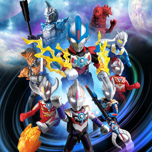 布鲁可 奥特名鉴群星版第10弹-宇宙浪客盲盒整套不重复 商品图7