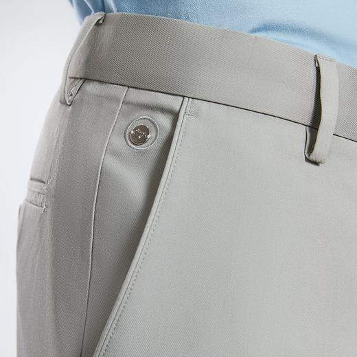 【含竹纤维】柒牌男装休闲裤男春季2024新款商务百搭修身直筒长裤	126H72200 商品图2