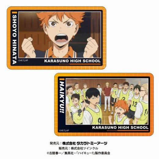 日本正版 排球少年百面相 透卡vol.2盲盒 日向及川周边谷子 商品图2