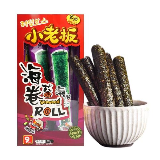小老板27g烧烤味烤海苔卷 商品图0
