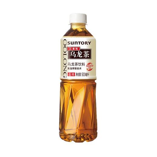 三得利500ml低糖乌龙茶饮料 商品图0