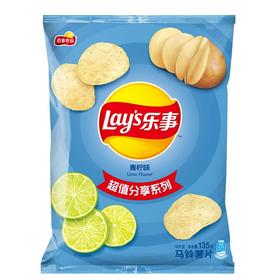 乐事135g青柠味薯片