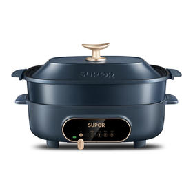 苏泊尔（509952）(SUPOR)电火锅家用韩式火锅电热锅4.5L多功能料理电锅家用宿舍电煮锅多用途不粘锅火锅盆小炉JD3322D12