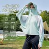 【一件=6件！全面防晒】新款斗篷防晒衣女，夏季骑车披肩遮阳衫，户外宽松拼色防晒服，冰丝短款外套，有效阻隔紫外线98%，吸湿速干，运动持续干爽，透气不闷热！ 商品缩略图9