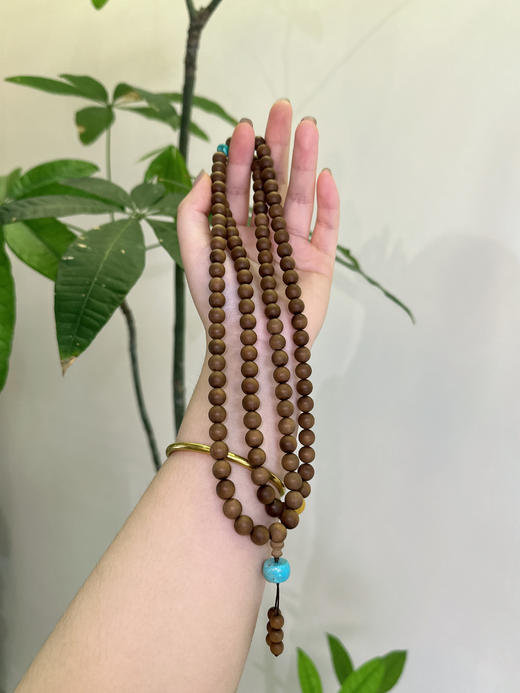 花花品质生活——印度老山檀珠串手串项链~香气醇厚持久、有助于舒缓放松！行走的tian然香水 男士家属福利/男女同款 商品图4