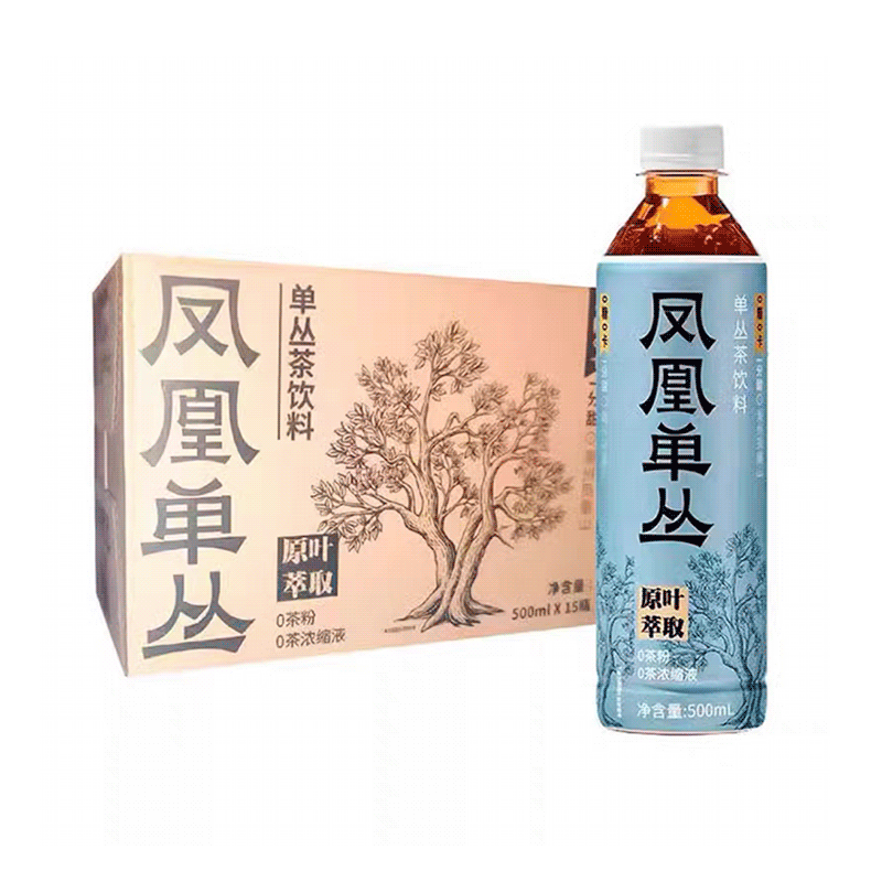 茶小开500ml凤凰单丛单丛茶饮料【一箱请拍15瓶】