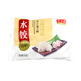 TD华玉家450g虾仁素三鲜水饺