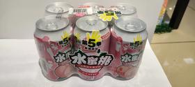 T健力宝310ml*6第五季水蜜桃果味饮料