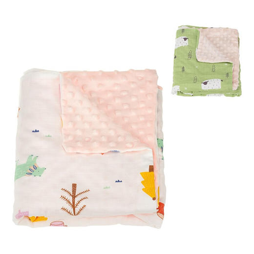 婴侍卫（BBG）  婴儿豆豆毯110*70CM  YSW2146 商品图3