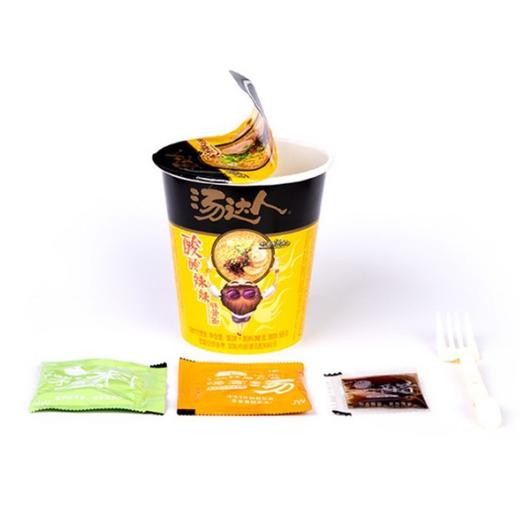 统一90g汤达人酸酸辣辣豚骨面 方便面 泡面 商品图1