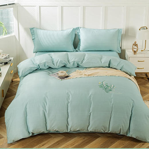 多喜爱  四件套  全棉简约套件春日浮生  203*229cm 商品图0