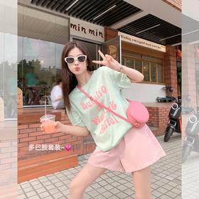 <曾小咸推荐>【糖果女孩】T恤+短裤