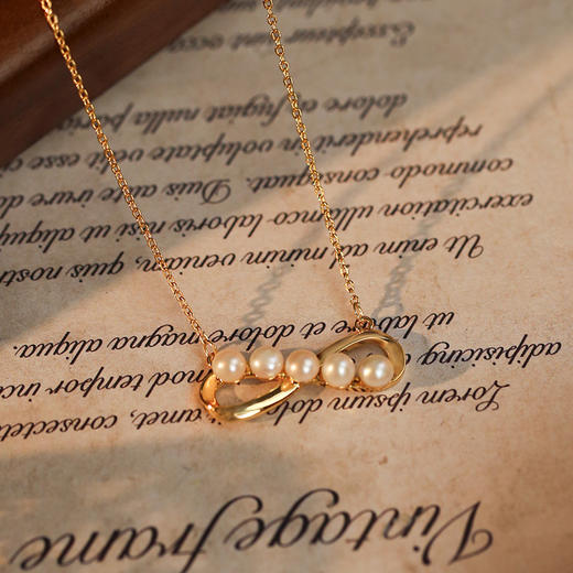 Manreya玛芮雅“蝶恋”淡水珍珠项链 商品图7