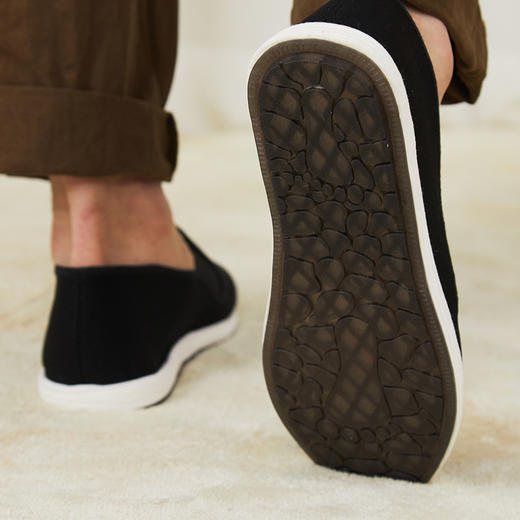 升级！！泗州三防草本老布鞋，非遗技艺、舒适养身，雨天不湿脚 商品图3