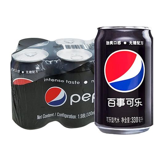 百事330ml*6极度无糖可乐 商品图0