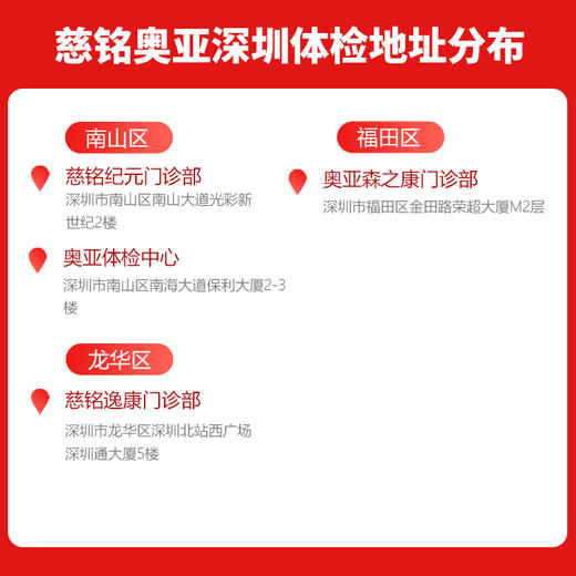 【美年大健康】感恩季 圳健康 1598亲情卡，买一送一（下单后找客服预约） 商品图2
