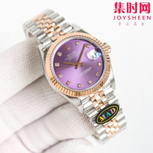 Rolex劳力士日志型系列 女款31mm 日志31系列 女士机械腕表 搭载改ETA2671 商品图0