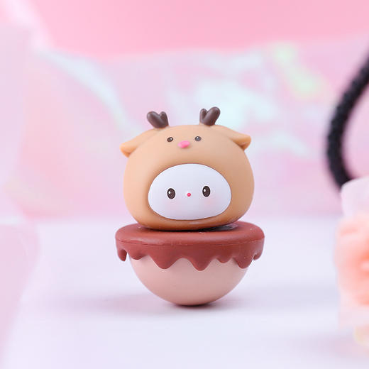 【小巧可爱又好玩，迷你摆件装饰中控台】软fufu萌宠不倒翁 卡通公仔迷你小摆件 汽车中控台 蛋糕烘焙装饰礼品小礼物-QQ 商品图2