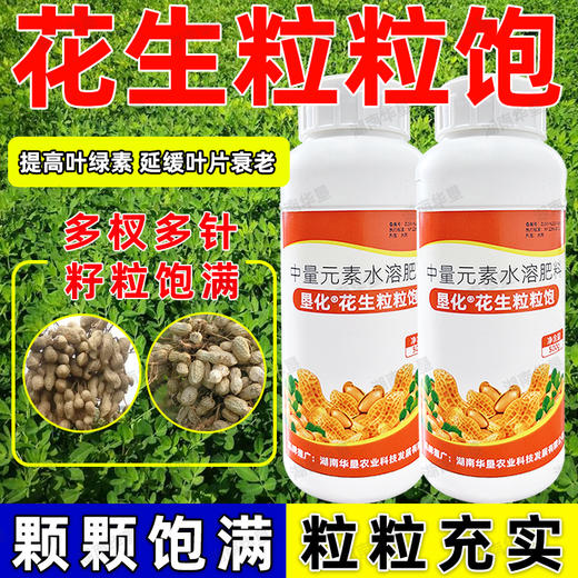 湖南华垦正品花生膨大粒粒饱满分权下针剂膨大籽粒饱满专用叶面肥 商品图3