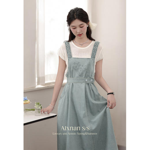 【6折秒杀】鹿向南「风吹铃兰」法式甜美针织衫L37860ZZS 商品图2