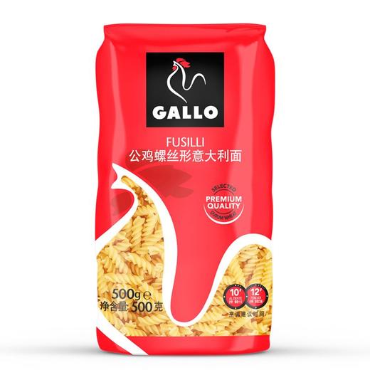 公鸡500g螺丝形意大利面 商品图0
