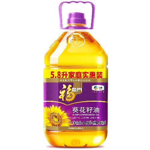 T 福临门5.68L压榨一级葵花籽油 商品图0