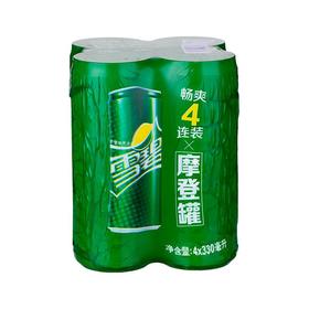 T可口可乐330ml*4雪碧摩登罐