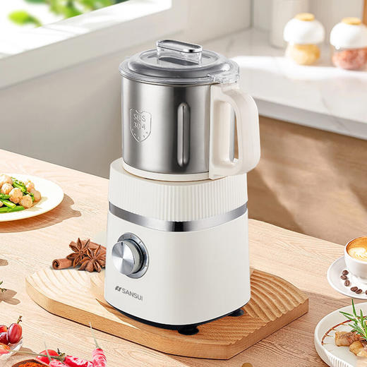 山水多功能料理机研磨机SMF-M26 象牙白 商品图1