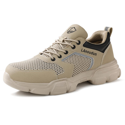 蓝鸥盾劳保鞋男防砸防刺夏季透气安全鞋钢包头4.0凯夫拉升级科技 商品图6