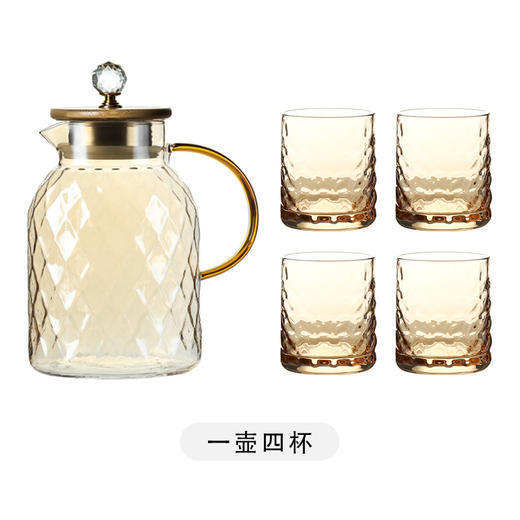 DB.bing菠萝壶水杯套装 夏日必备 凉水壶、做甜水、煮茶、泡柠檬都很方便 商品图6