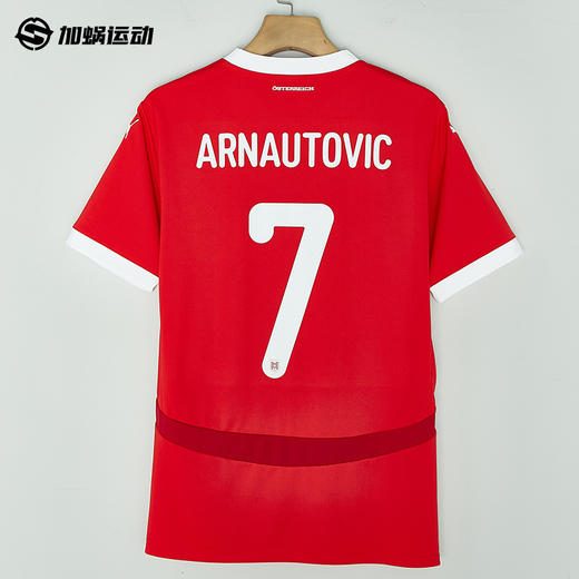 【连球员印号】SFS正品 PUMA彪马2024欧洲杯奥地利主场球迷版球衣774010-01 商品图1