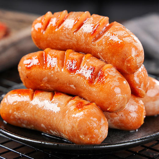 【2:8肥瘦黄金比例肉嫩多汁】伊比利亚黑猪香肠180g*4包 商品图0