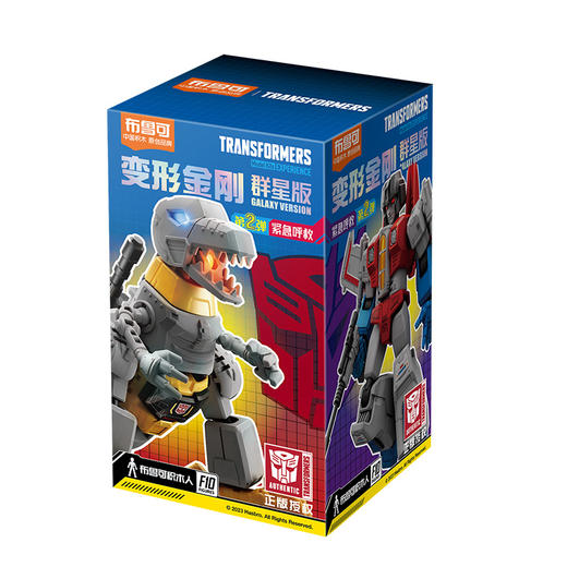 布鲁可 变形金刚群星版第2弹-紧急呼救单盒整套不重复 商品图0