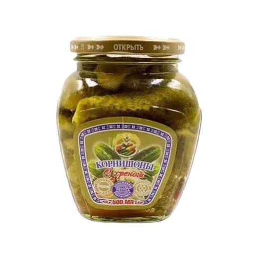 黄金鹰500g俄罗斯风味腌渍小黄瓜 商品图0