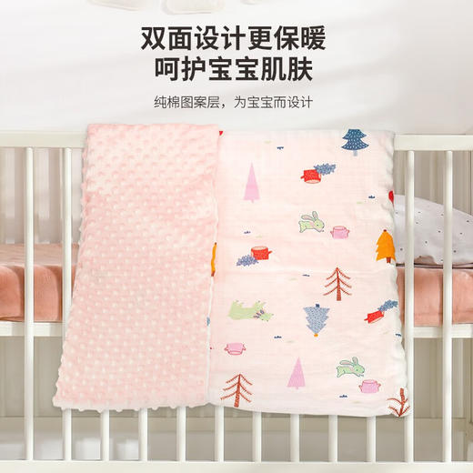 婴侍卫（BBG）  婴儿豆豆毯110*70CM  YSW2146 商品图2