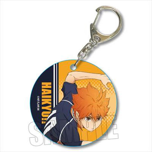 日本正版 排球少年 PVC软挂件钥匙圈盲盒 日向影山周边谷子 商品图2