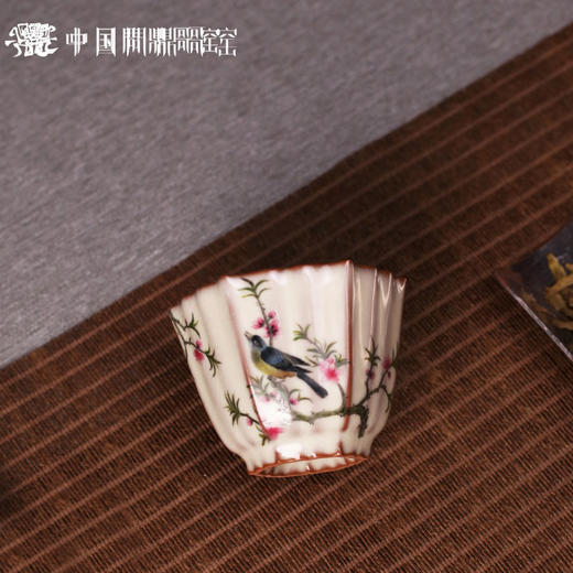 问鼎哥窑致巧款绽蕊杯（莺语春桃）（缺货） 商品图1