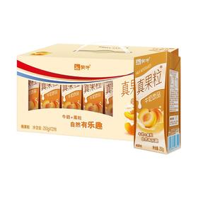 TD蒙牛250g真果粒牛奶饮品（桃果味）*12