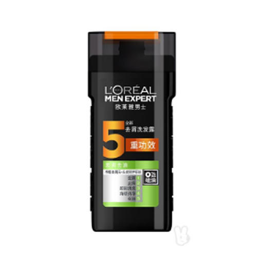欧莱雅男士去屑洗发露(炭爽去油) 200ml 商品图0