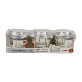 卡士100g*3草莓果粒鲜酪乳