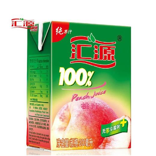 汇源200ml 100%桃汁 商品图0