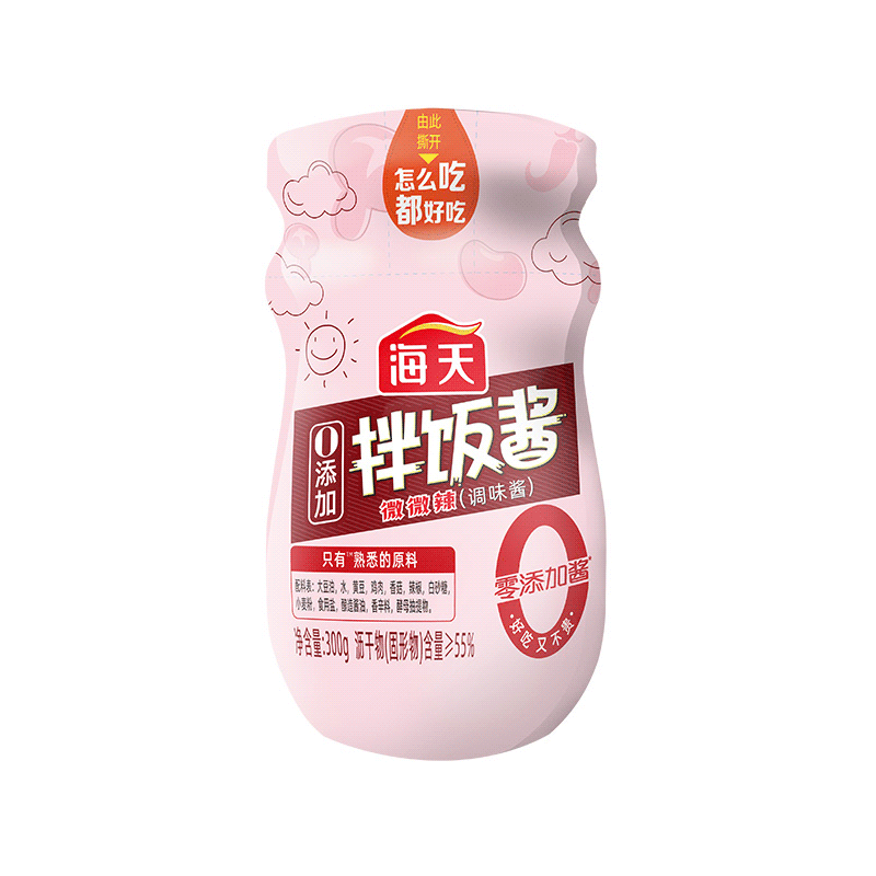 海天300g零添加拌饭酱