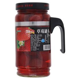 雅山555g草莓罐头