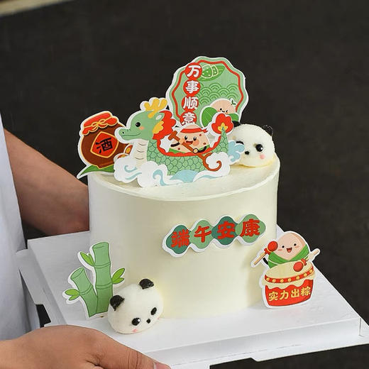 “实力出粽”划龙舟端午节蛋糕 商品图0