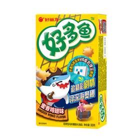 好丽友33g蜜香鸡翅味好多鱼