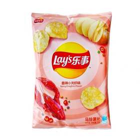 乐事70g香辣小龙虾味薯片