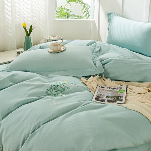 多喜爱  四件套  全棉简约套件春日浮生  203*229cm 商品图3