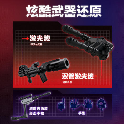 布鲁可 变形金刚群星版第2弹-紧急呼救单盒整套不重复 商品图6