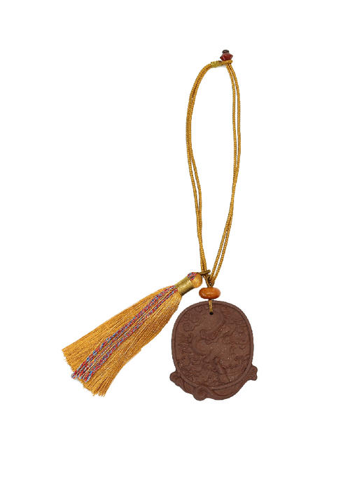 龙在云中亦忘我 古法合香香牌 传统香材制作 手工流苏+五彩编绳 商品图4